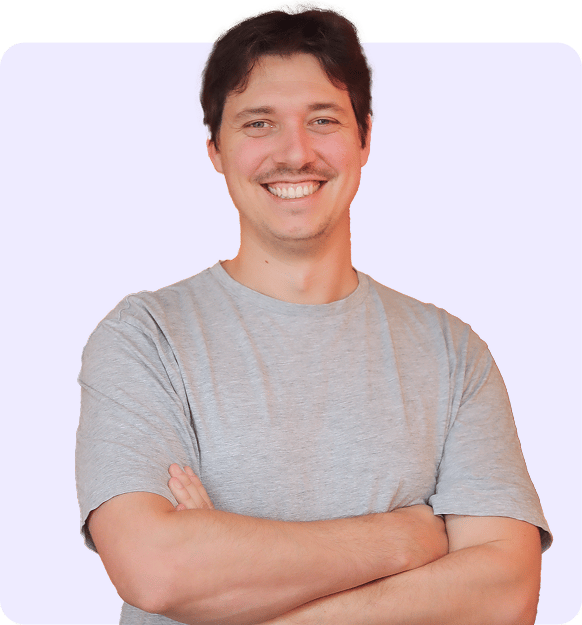 Portrait Joel Herzog vom Adquira Team