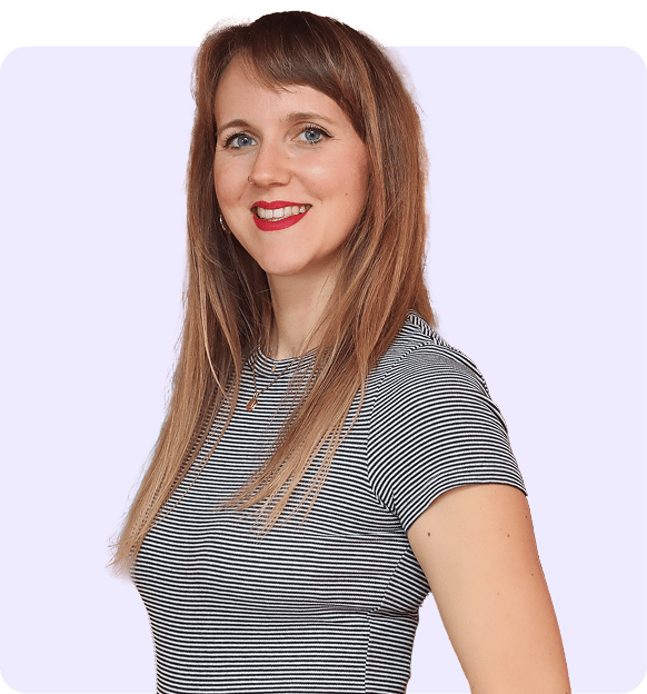 Portrait Melanie Oberholzer vom Adquira Team